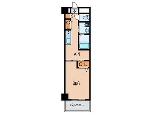 シーガルマンションⅡの物件間取画像